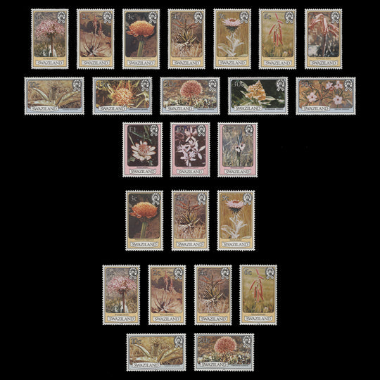 Swaziland 1980-83 (MNH) Flowers definitives