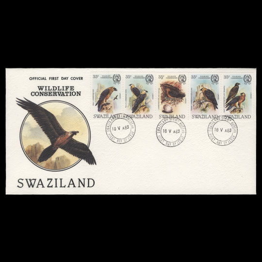 Swaziland 1983 Lammergeier/Wildlife Conservation first day cover