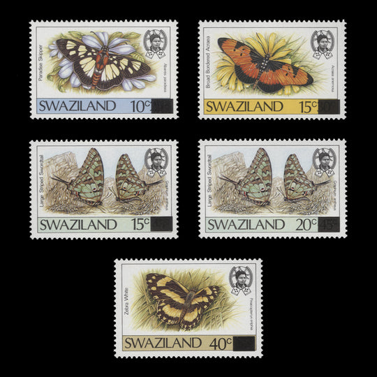 Swaziland 1990 (MNH) Butterflies provisionals