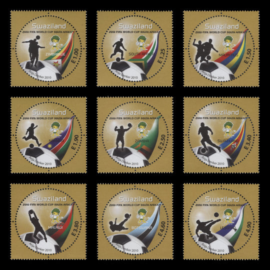 Swaziland 2010 (MNH) FIFA World Cup, South Africa set