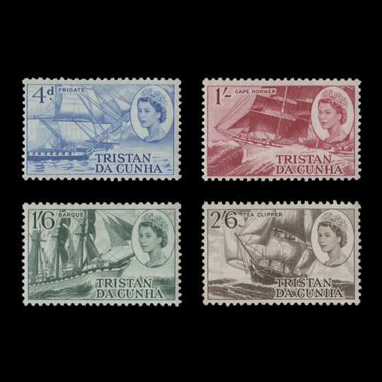 Tristan da Cunha 1969 (MNH) Clipper Ships set