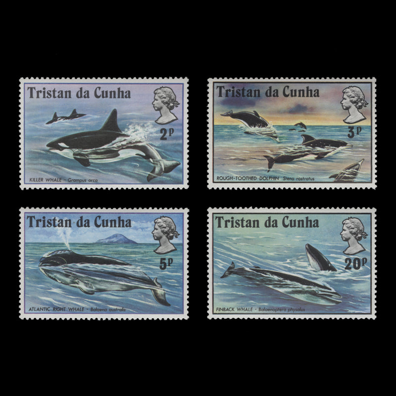 Tristan da Cunha 1975 (MNH) Whales set
