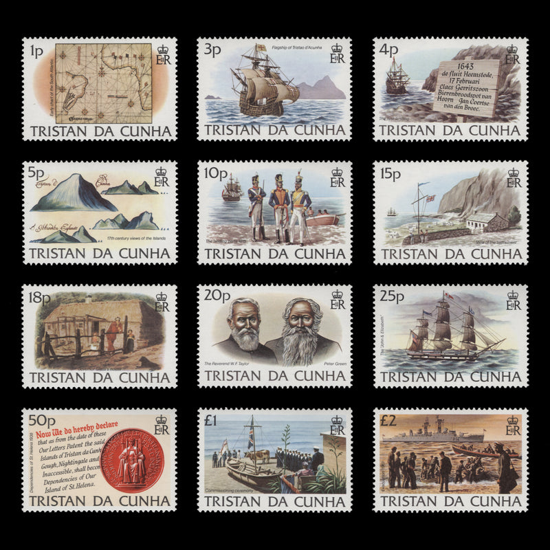 Tristan da Cunha 1983 (MNH) Island History definitives