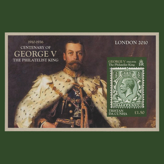 Tristan Da Cunha 2010 Stamp Exhibition, London imperf proof miniature sheet