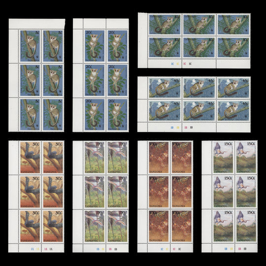 Tanzania 1989 (MNH) Flora and Fauna blocks