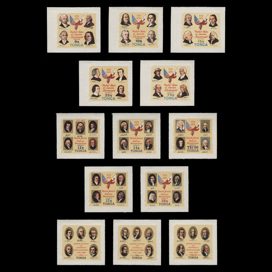Tonga 1976 (MLH) American Revolution Bicentenary set