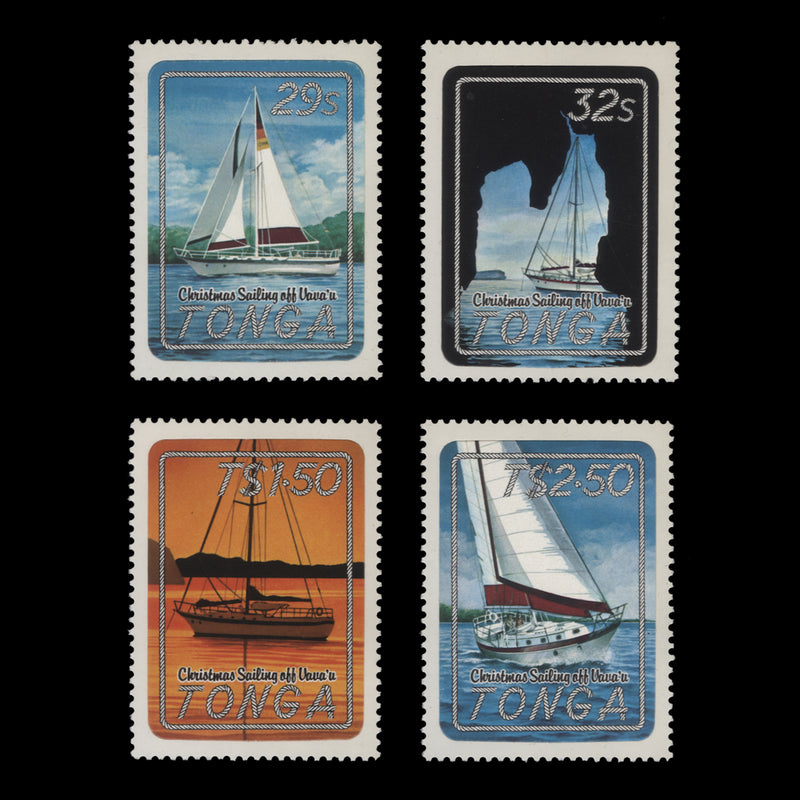 Tonga 1983 (MNH) Christmas/Yachting off Vava'u set