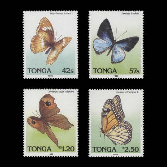Tonga 1989 (MNH) Butterflies set