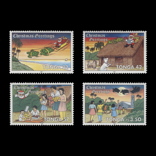 Tonga 1991 (MNH) Christmas set