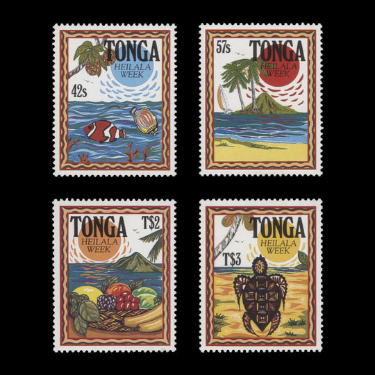 Tonga 1991 (MNH) Heilala Week set