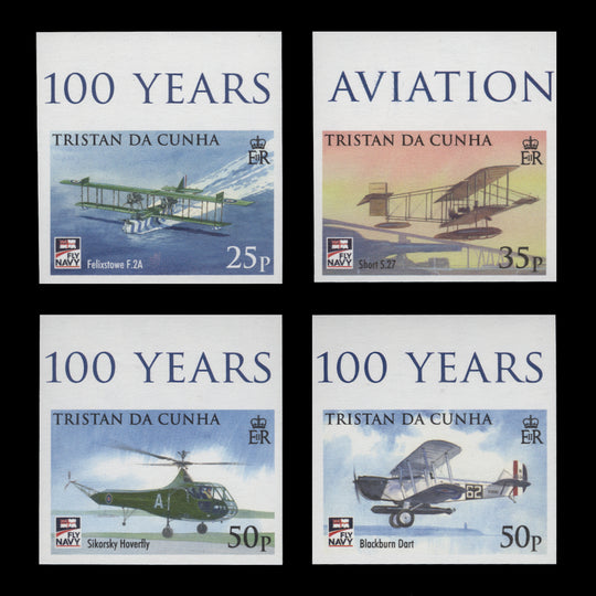 Tristan Da Cunha 2009 Naval Aviation Anniversary imperf proofs