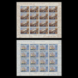 Tristan da Cunha 1971 (MNH) Island Families panes of 20 stamps