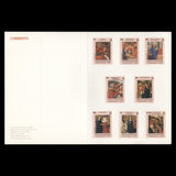 Turks & Caicos Islands 1992 Christmas proofs in presentation folders