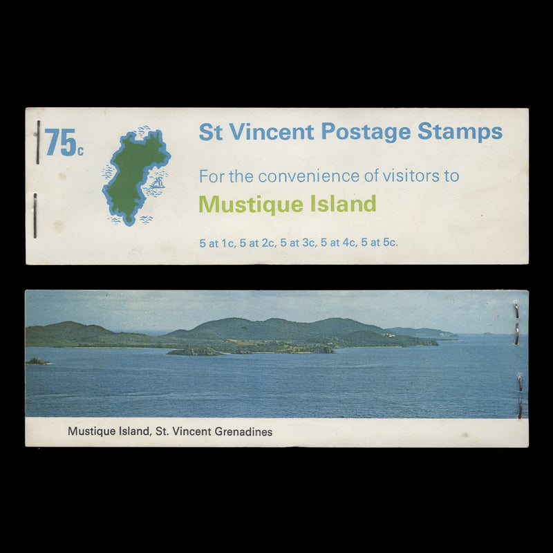 Saint Vincent 1970 Birds definitives unofficial booklet