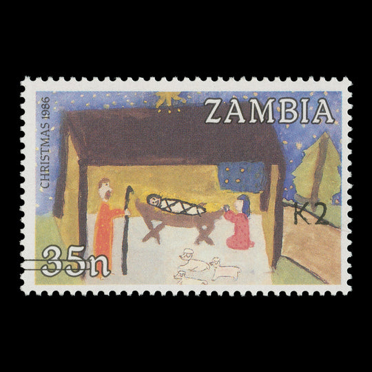 Zambia 1991 (MNH) K2/35n Christmas