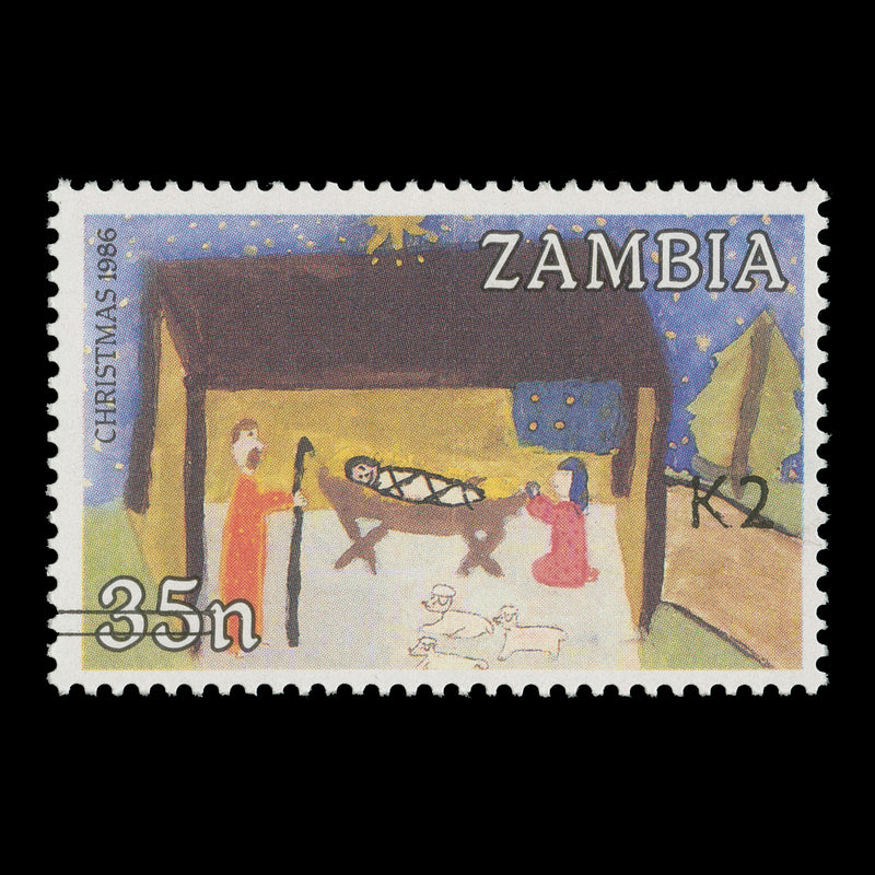 Zambia 1991 (MNH) K2/35n Christmas