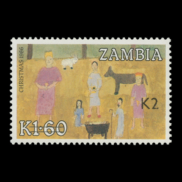 Zambia 1991 (MNH) K2/K1.70 Christmas