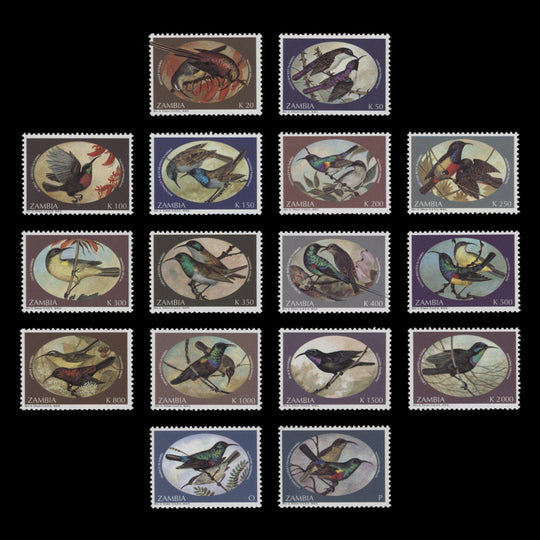 Zambia 1994 (MNH) Sunbirds definitives