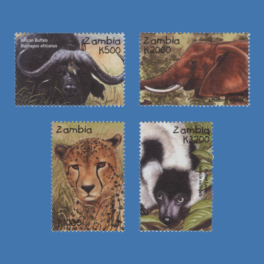 Zambia 2001 (MNH) Animals set