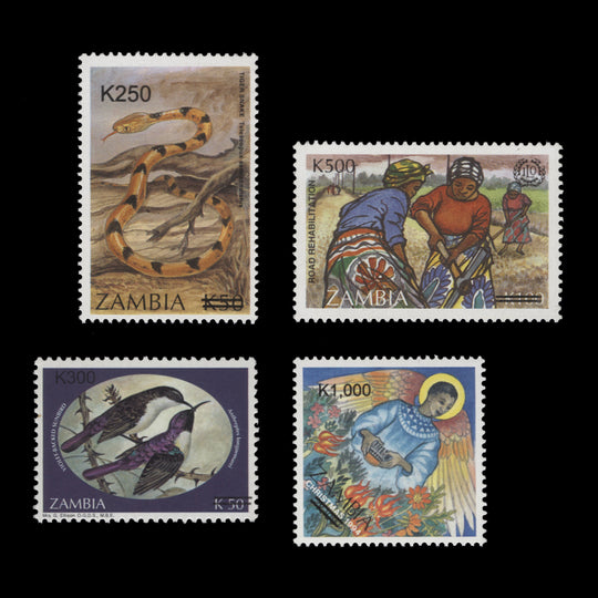 Zambia 2002 (MNH) Provisionals, 1 July