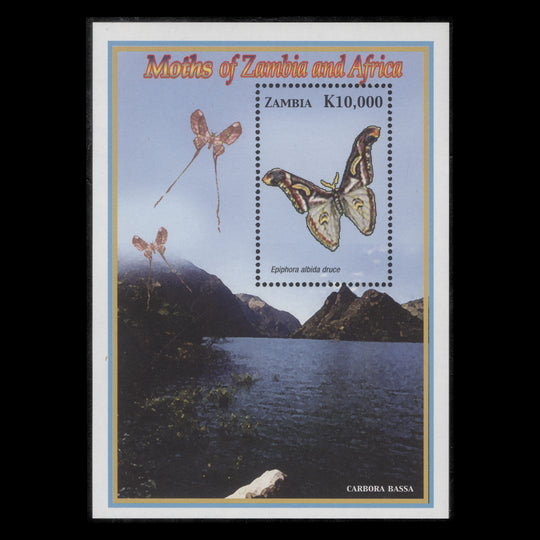 Zambia 2005 (MNH) Butterflies & Moths miniature sheet