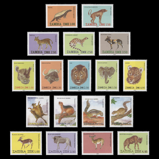 Zambia 2014 (MNH) Animals definitives