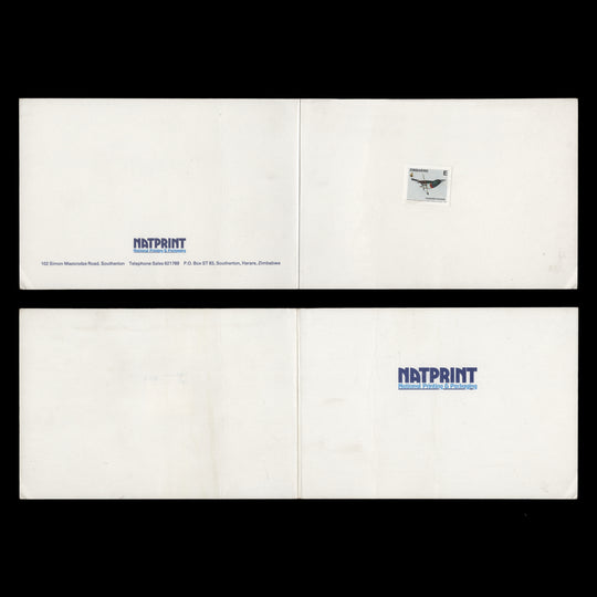 Zimbabwe 2005 Miombo Double-Collard Sunbird proof in presentation folder