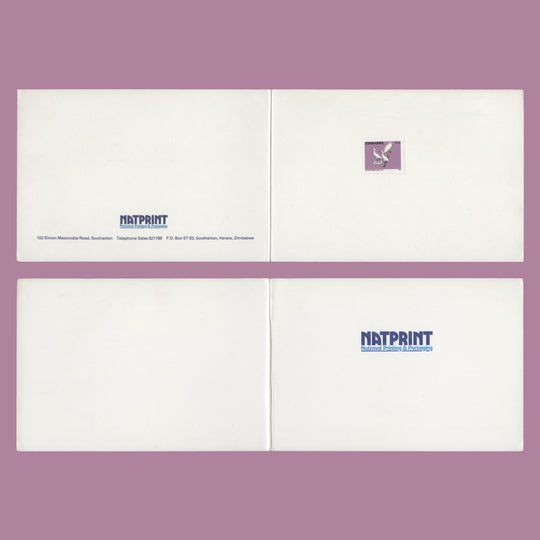 Zimbabwe 2007 Cattle Egret proof in presentation folder