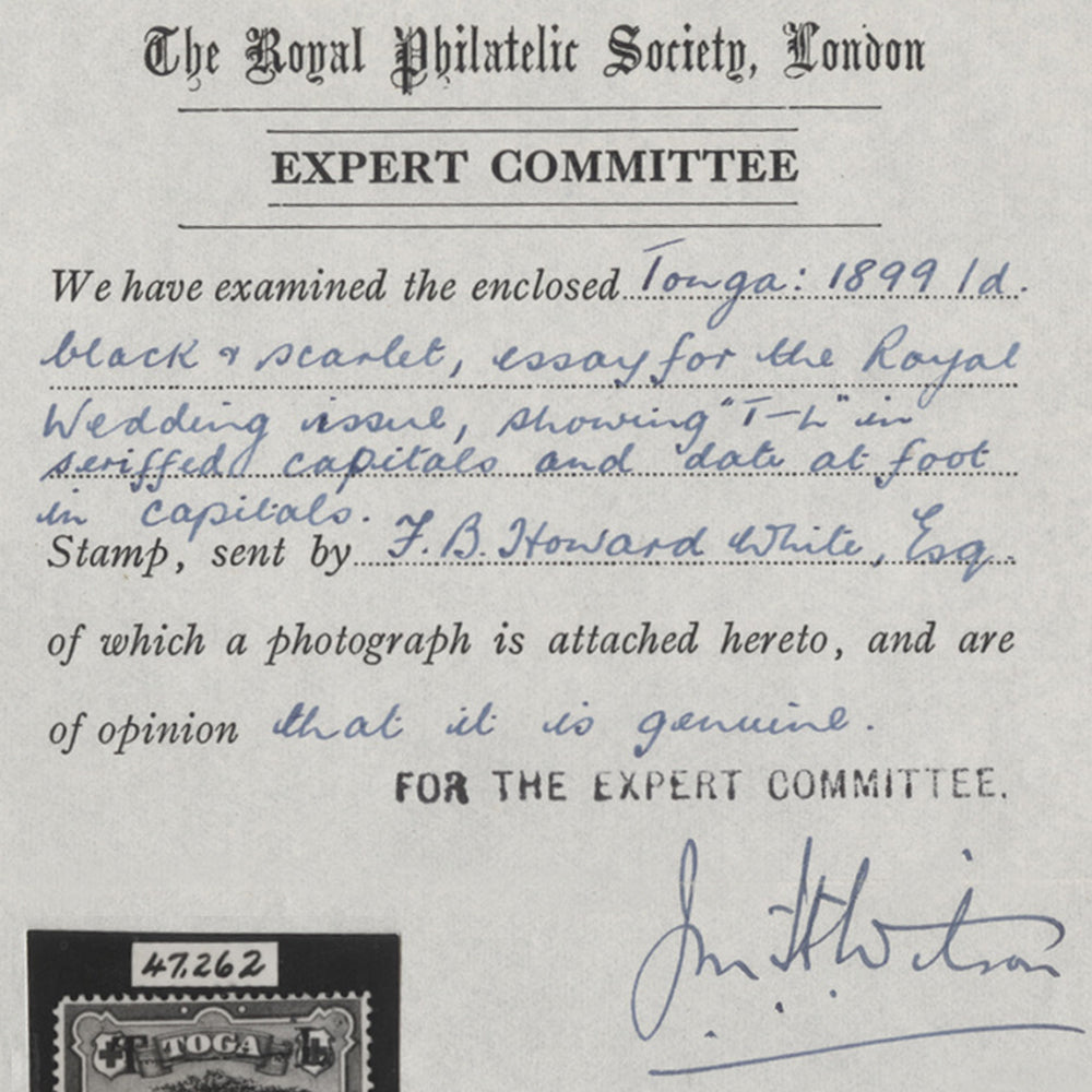Certificates of Authenticity