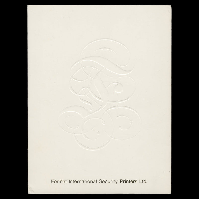 Swaziland 1984 Fungi cromalin proofs in presentation folder