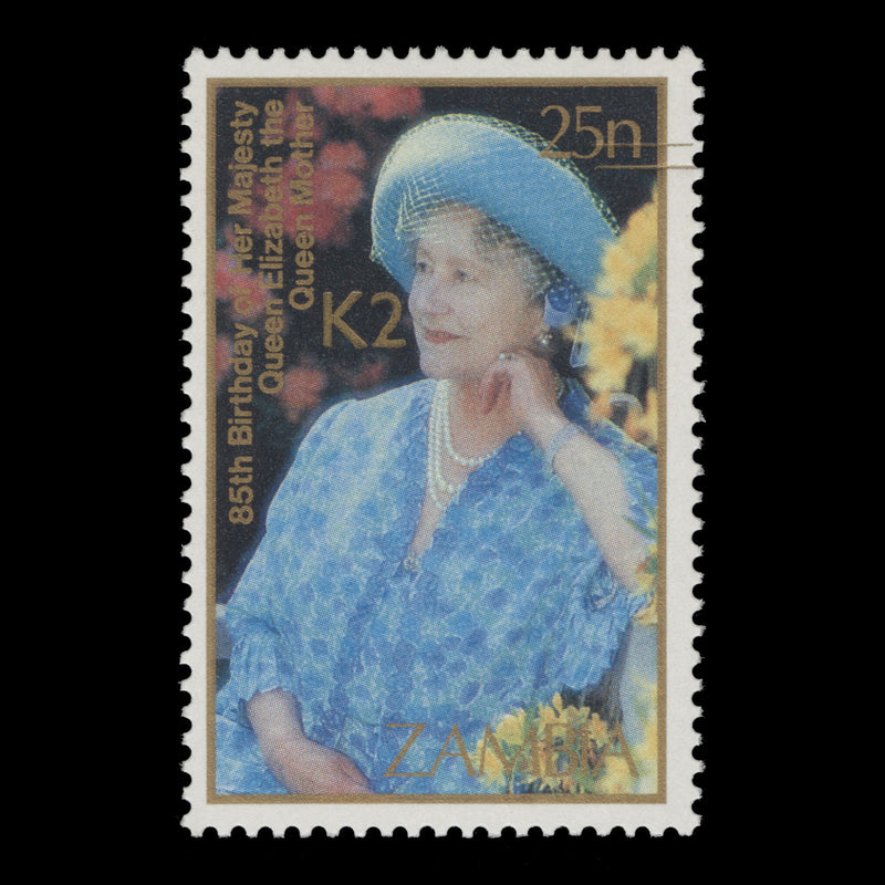 Zambia 1991 (MNH) K2/25n Life and Times of Queen Mother
