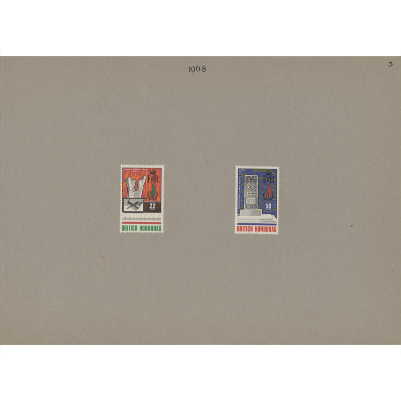 Omnibus 1968-69 De La Rue sample book