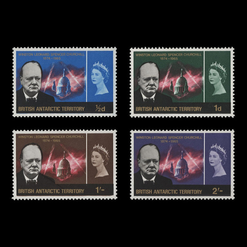 BAT 1966 (MNH) Churchill Commemoration set