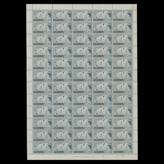 Bermuda 1953 (MNH) 6d Royal Visit pane of 60 stamps