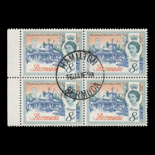 Bermuda 1967 (Used) 8d General Post Office block