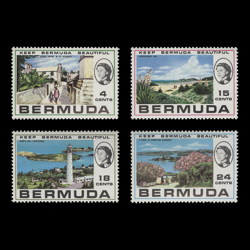 Bermuda 1971 (MNH) Keep Bermuda Beautiful set