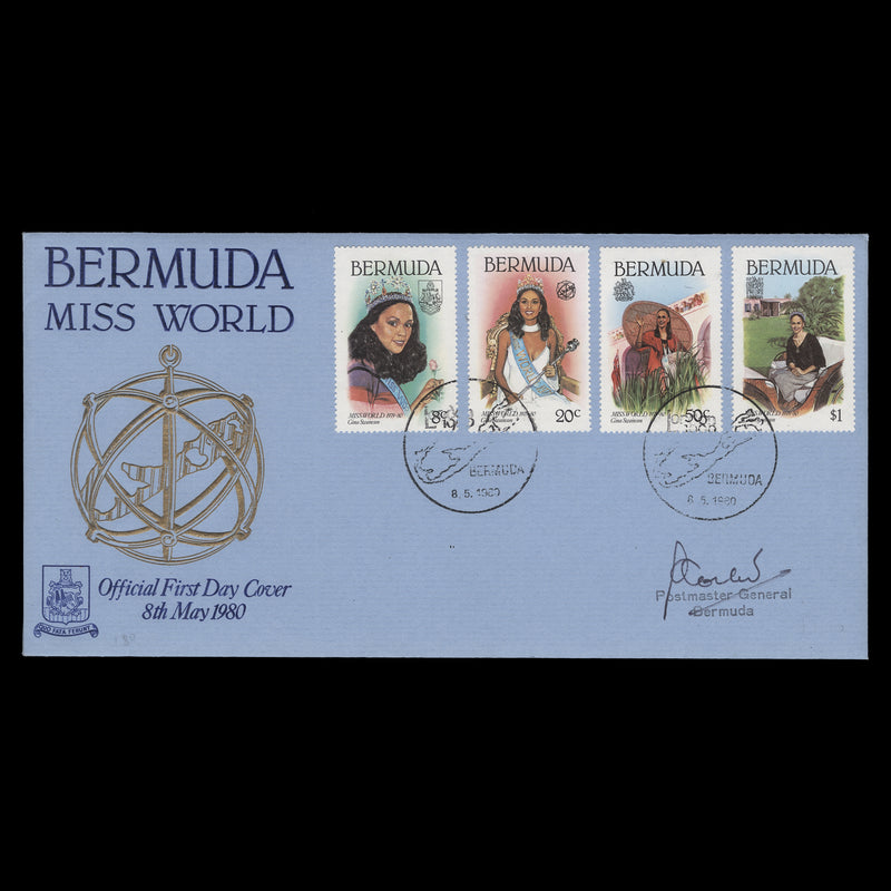 Bermuda 1980 Miss World first day cover