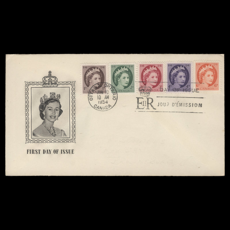 Canada 1954 Definitives first day cover, OTTAWA