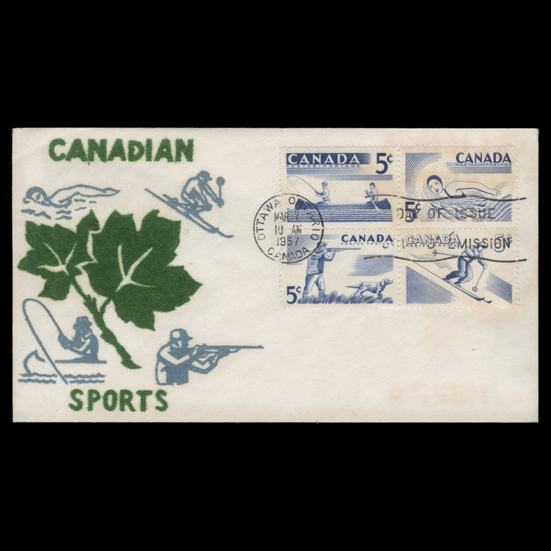 Canada 1957 Outdoor Recreation, OTTAWA