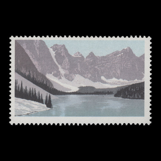 Canada 1985 (Variety) $2 Banff National Park missing bluish green