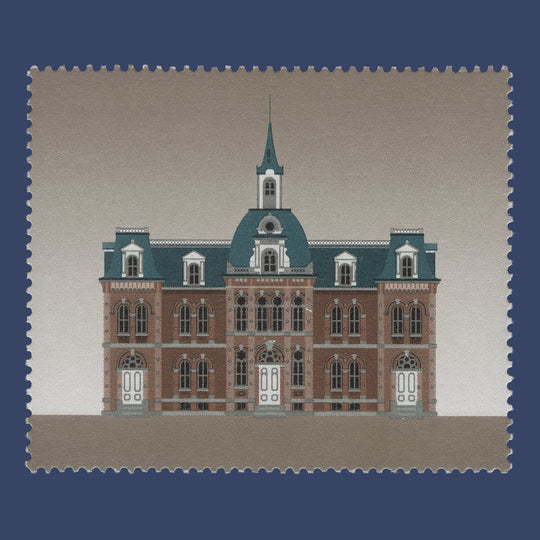 Canada 1994 (Variety) $2 Provincial Normal School, Truro missing deep turquoise-blue