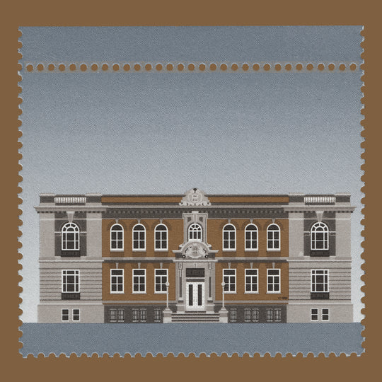 Canada 1995 (Variety) $1 Court House, Yorkton missing dark blue