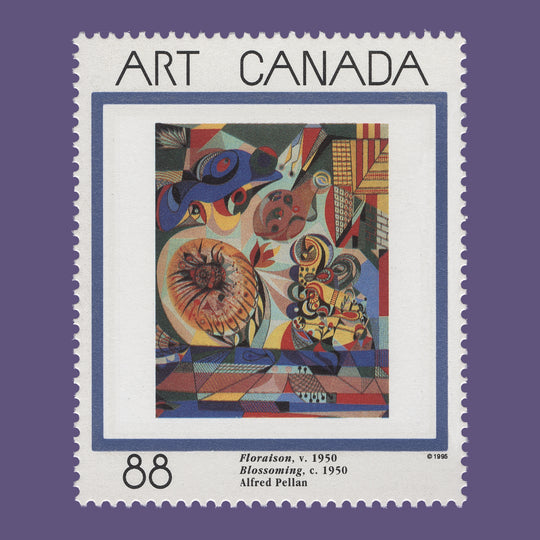 Canada 1995 (Variety) 88c Floraison missing gold