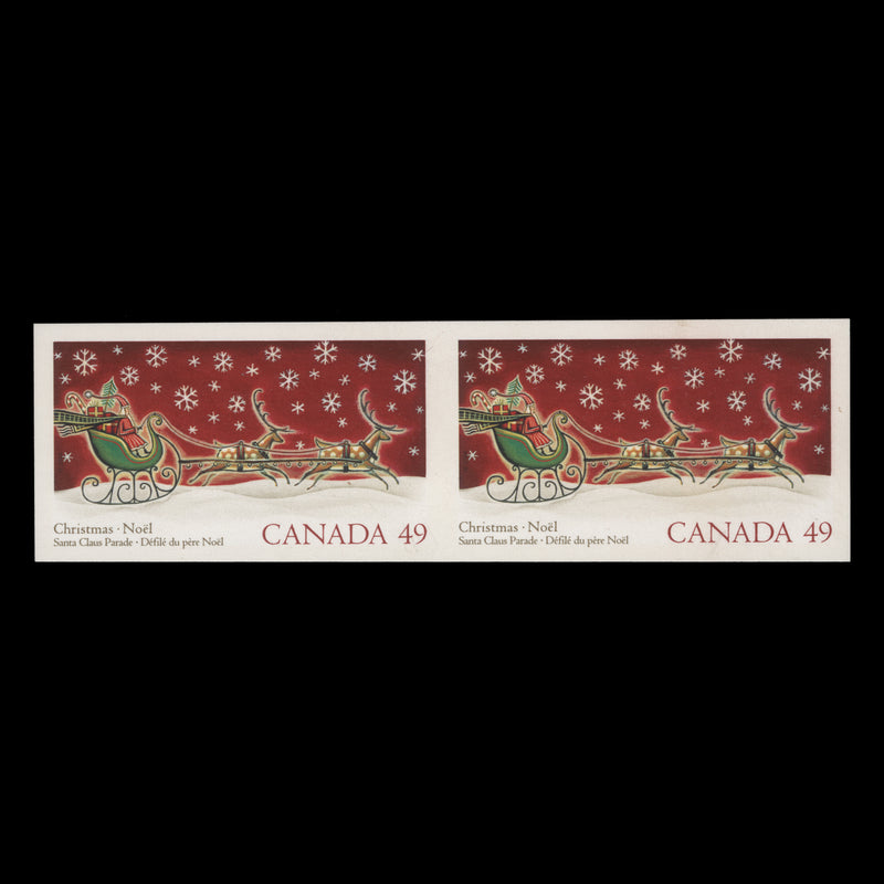 Canada 2004 (Variety) 49c Christmas imperf pair