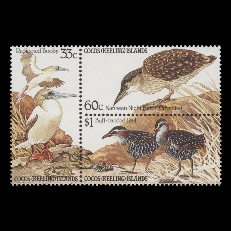 Cocos (Keeling) Islands 1985 (MNH) Birds set