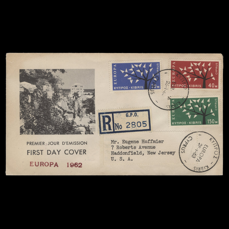 Cyprus 1963 Europa first day cover