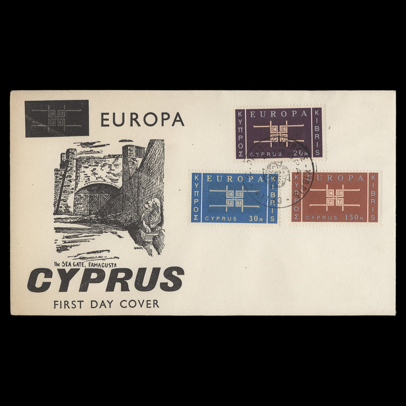 Cyprus 1963 Europa first day cover