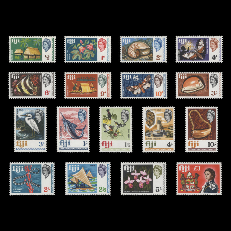 Fiji 1968 (MNH) Definitives