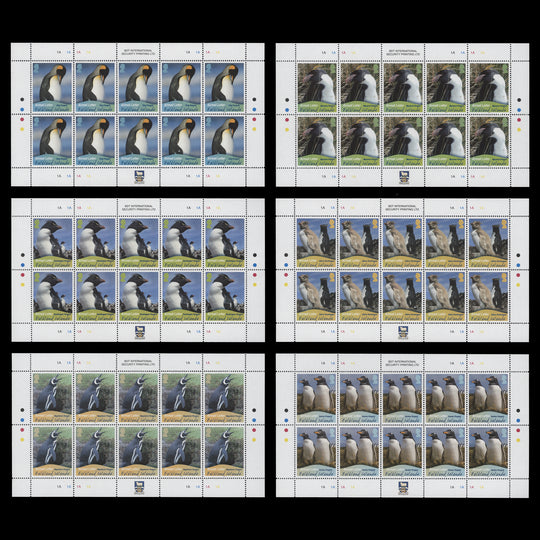 Falkland Islands 2010 (MNH) Breeding Penguins sheetlets