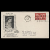 Herm 1953 Coronation double-dated first day cover